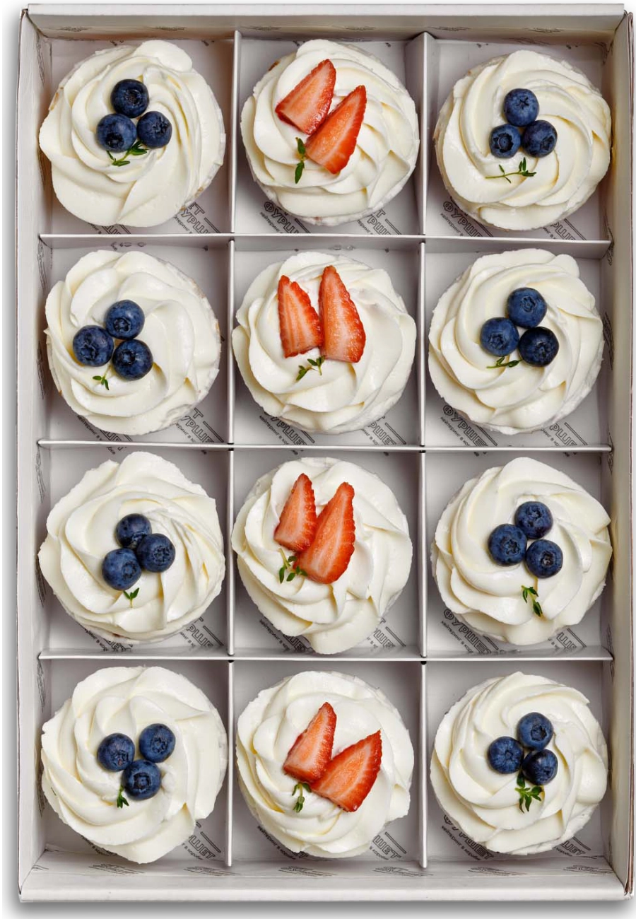 Капкейки с шоколадом